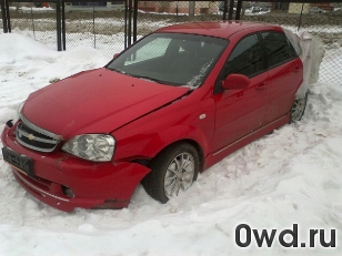 Битый автомобиль Chevrolet Lacetti