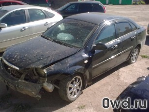 Битый автомобиль Chevrolet Lacetti