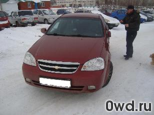 Битый автомобиль Chevrolet Lacetti