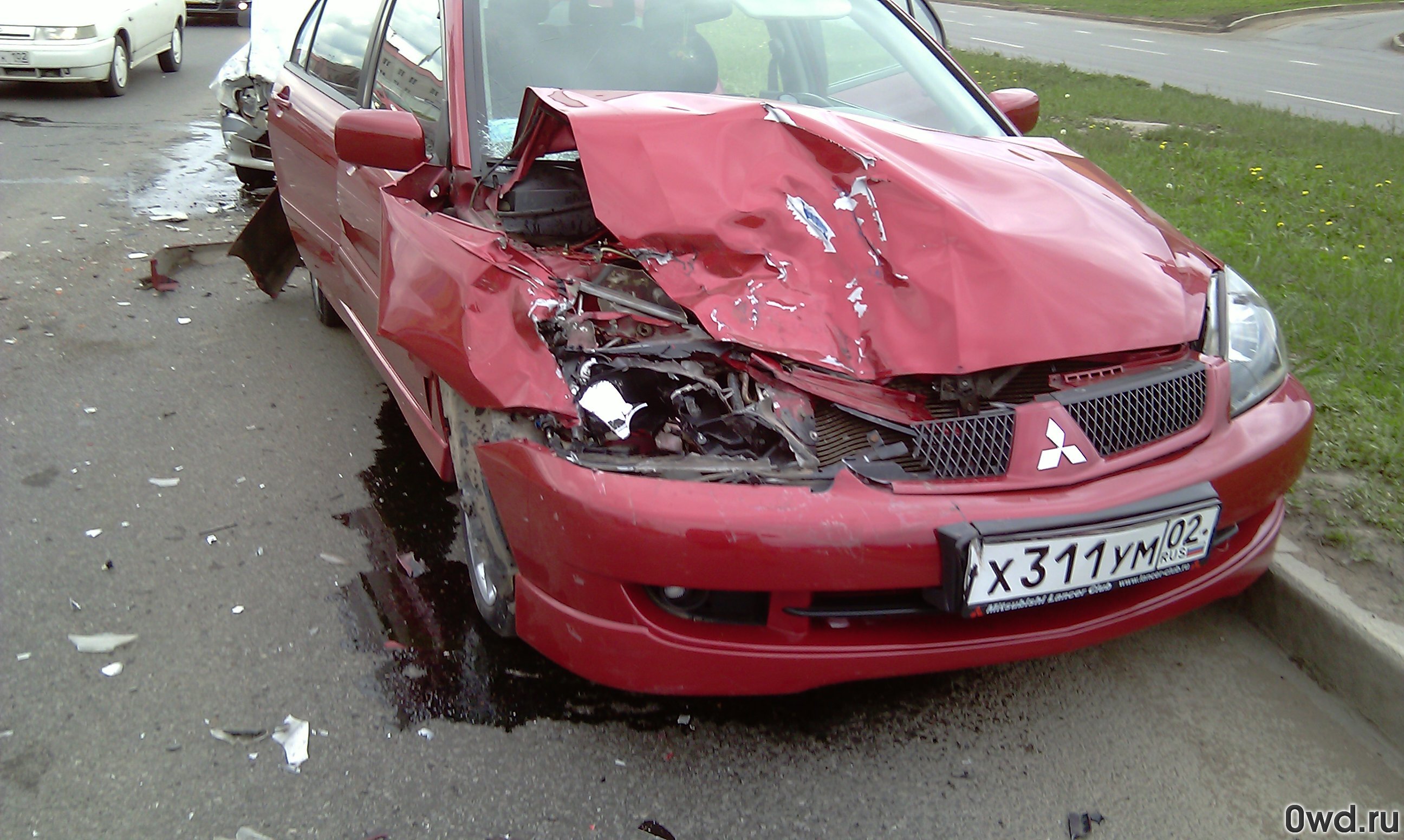 Битый автомобиль Mitsubishi Lancer (2006) в Уфе